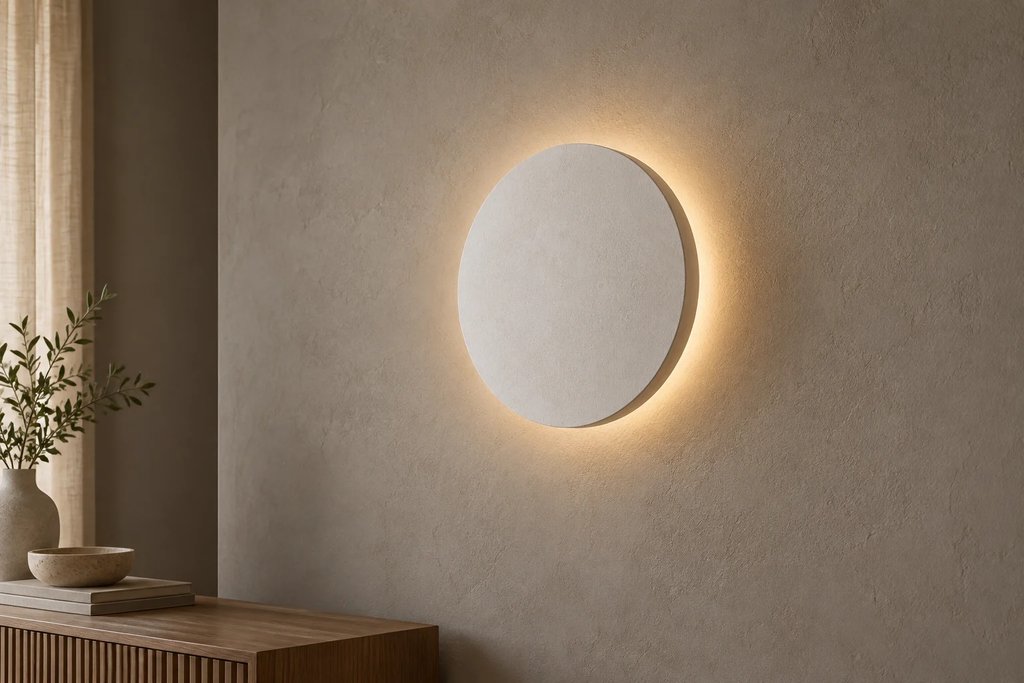 Wandleuchte HALO – Licht an · fiktive Produktillustration
